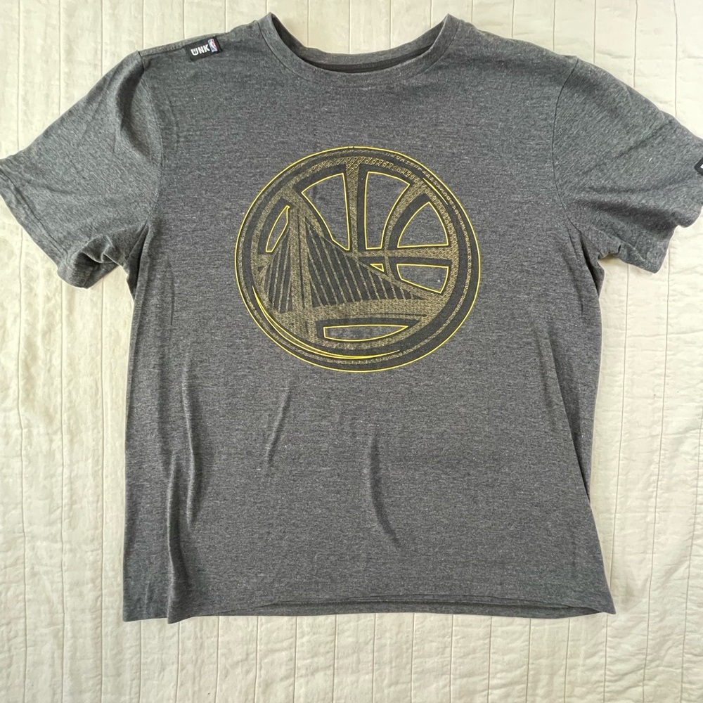 Golden State Warriors NBA Logo Gray Tee XL